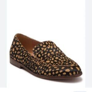 Madewell Women's The Alex Loafer in Dotted Calf Hair size 9 Women's